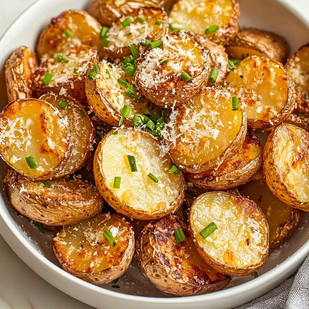 Air Fryer Parmesan Potatoes Recipe - Recipe Image