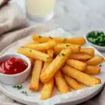 Crispy Polenta Fries with Marinara Dipping Sauce Recipe