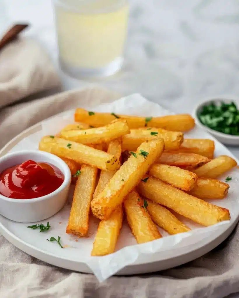 Crispy Polenta Fries with Marinara Dipping Sauce Recipe