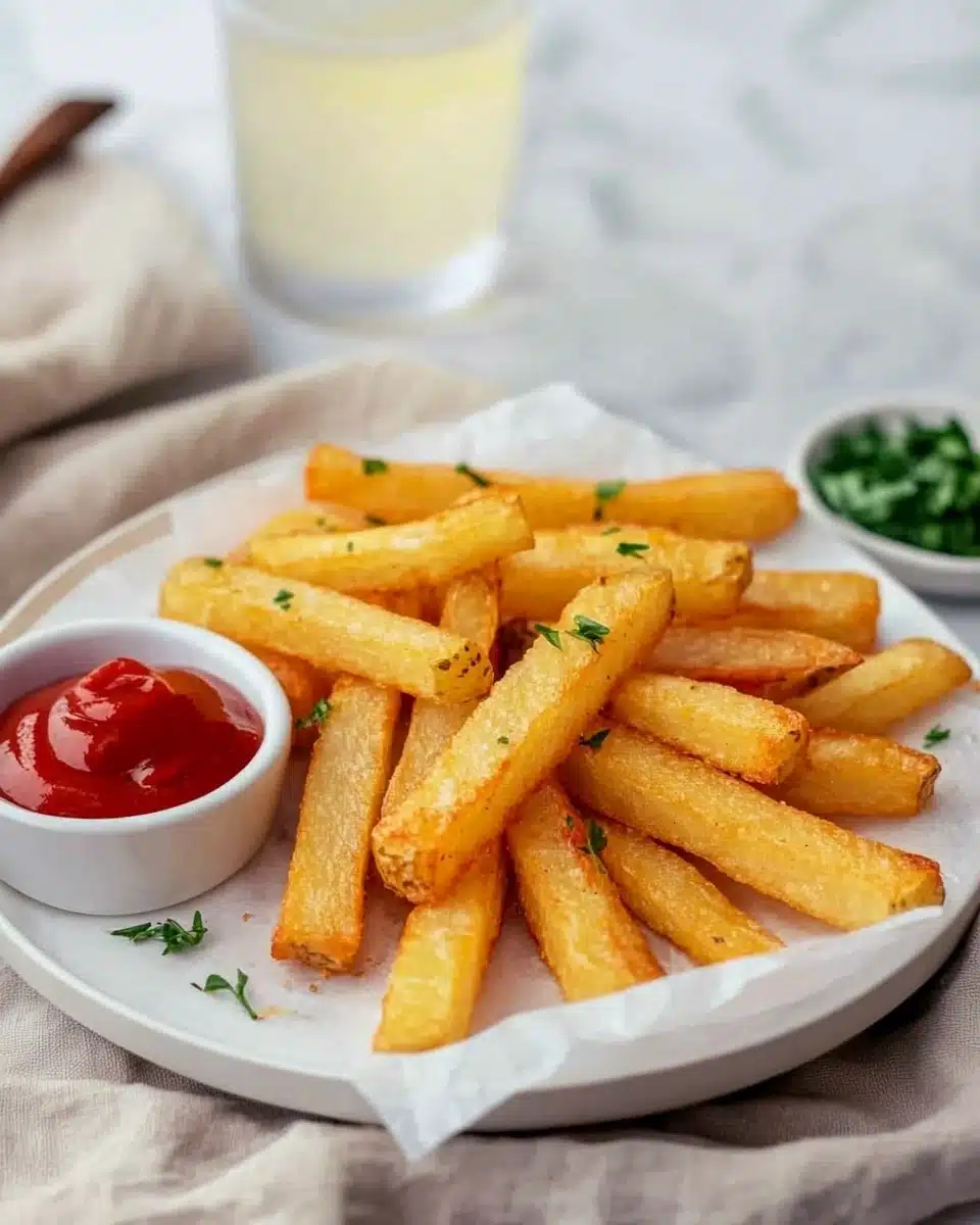 Crispy Polenta Fries with Marinara Dipping Sauce Recipe