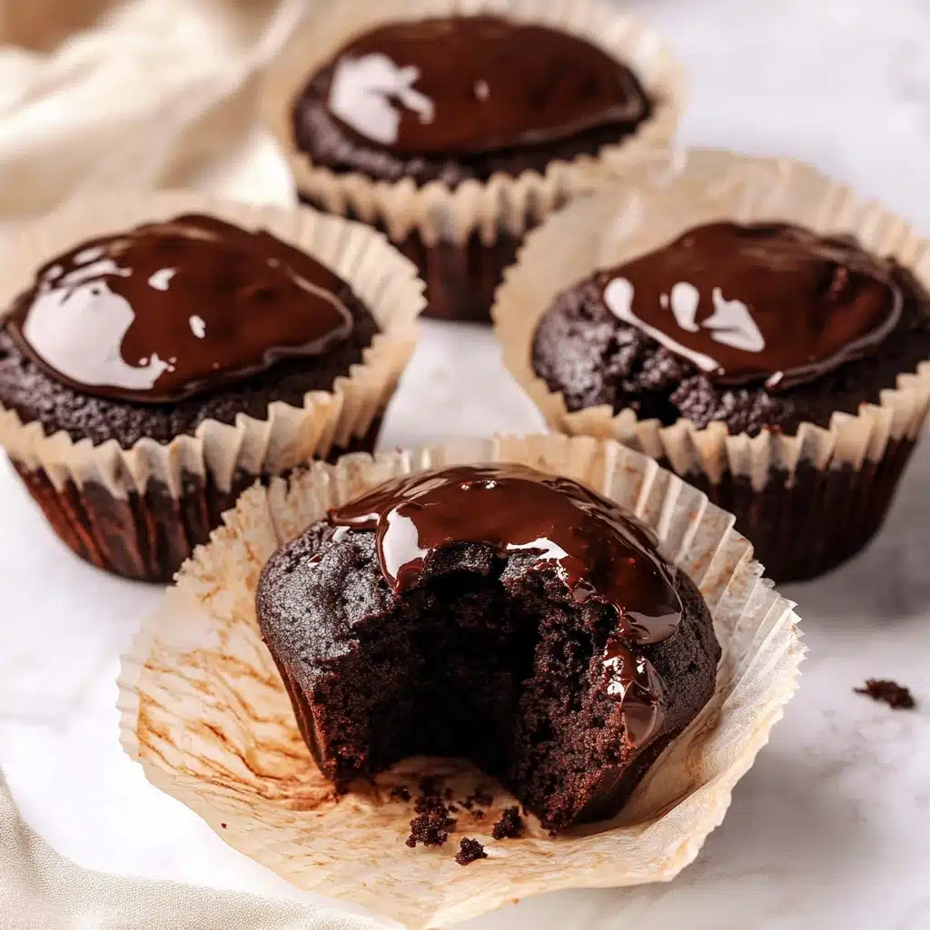 Jumbo Double Chocolate Muffins Recipe - Recipe Image
