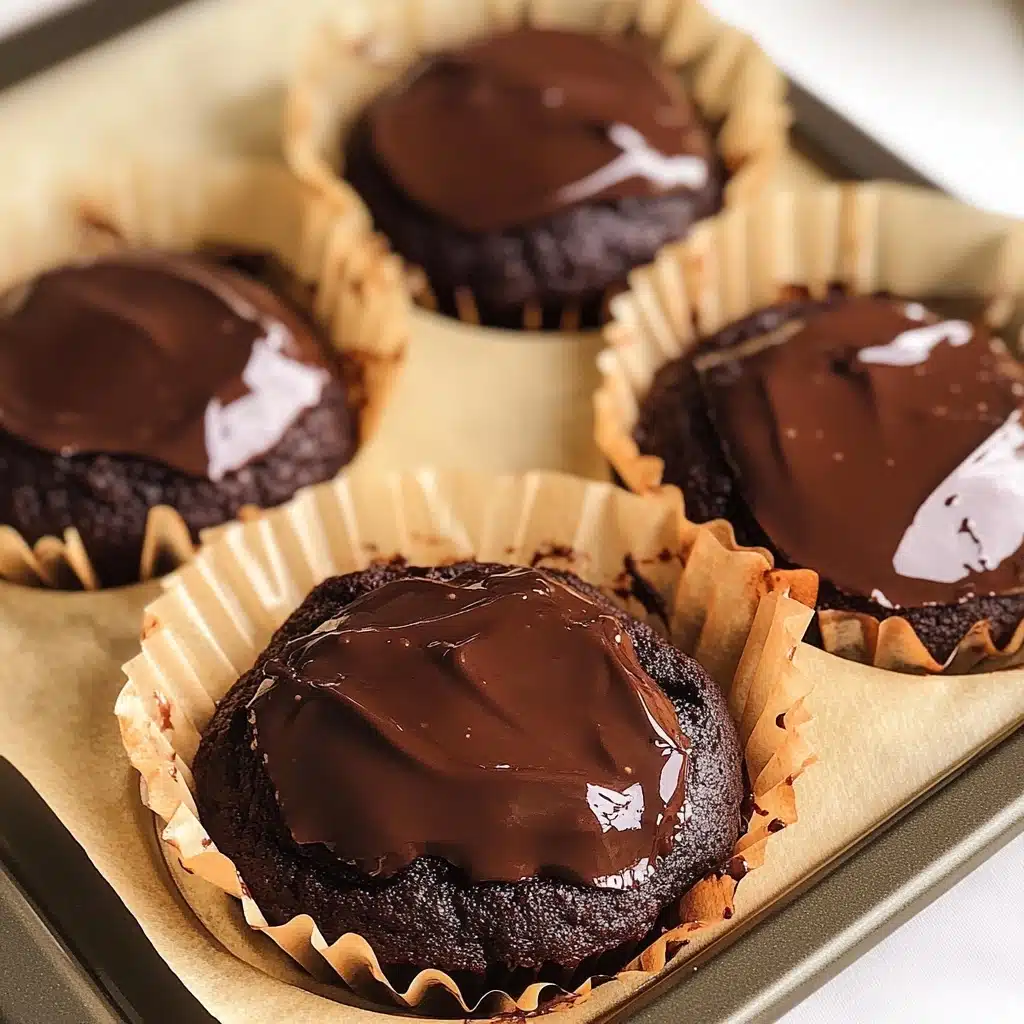 Jumbo Double Chocolate Muffins Recipe - Recipe Image