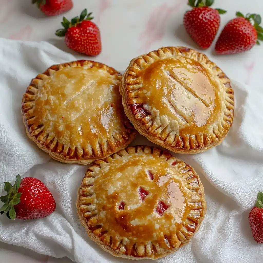 Strawberry Rhubarb Hand Pies Recipe - Recipe Image