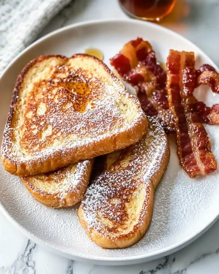 Fluffy Vanilla Cinnamon French Toast Recipe