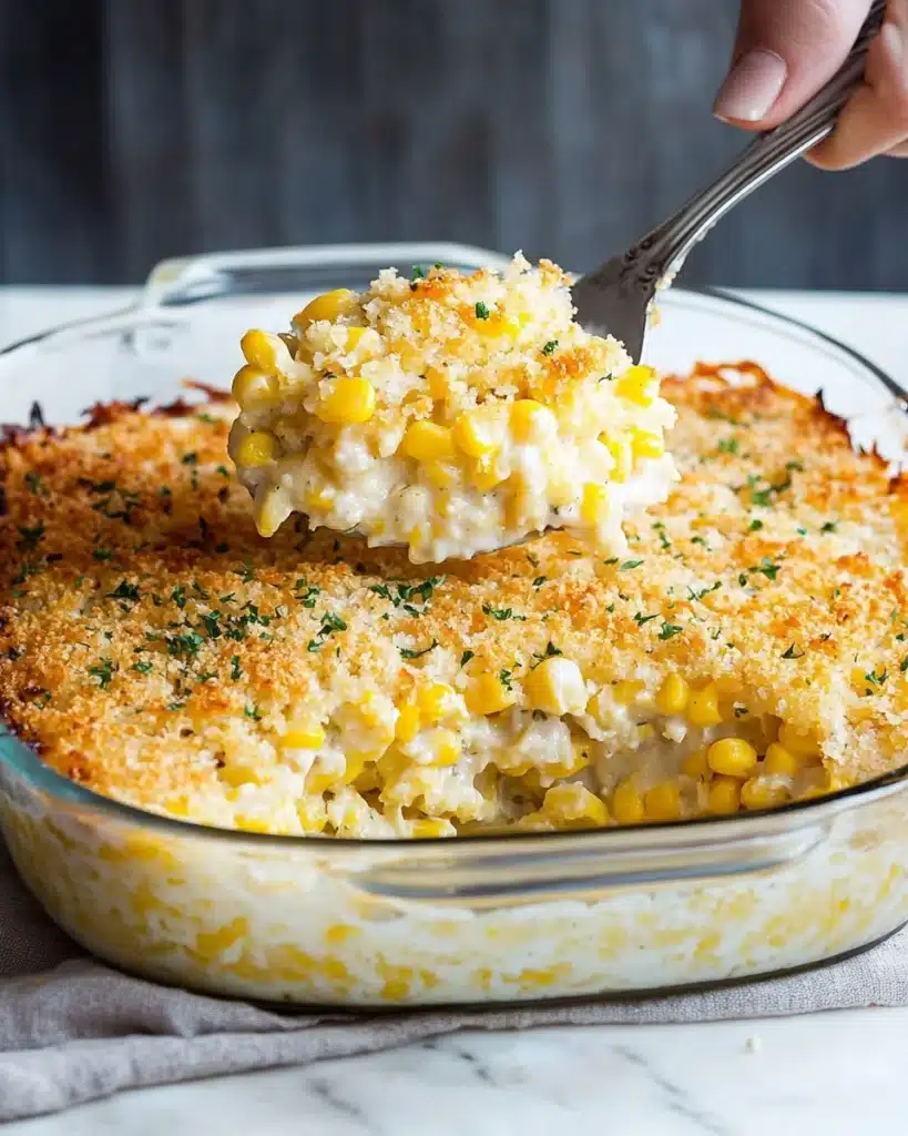 Cheddar Sweet Corn Pie Recipe