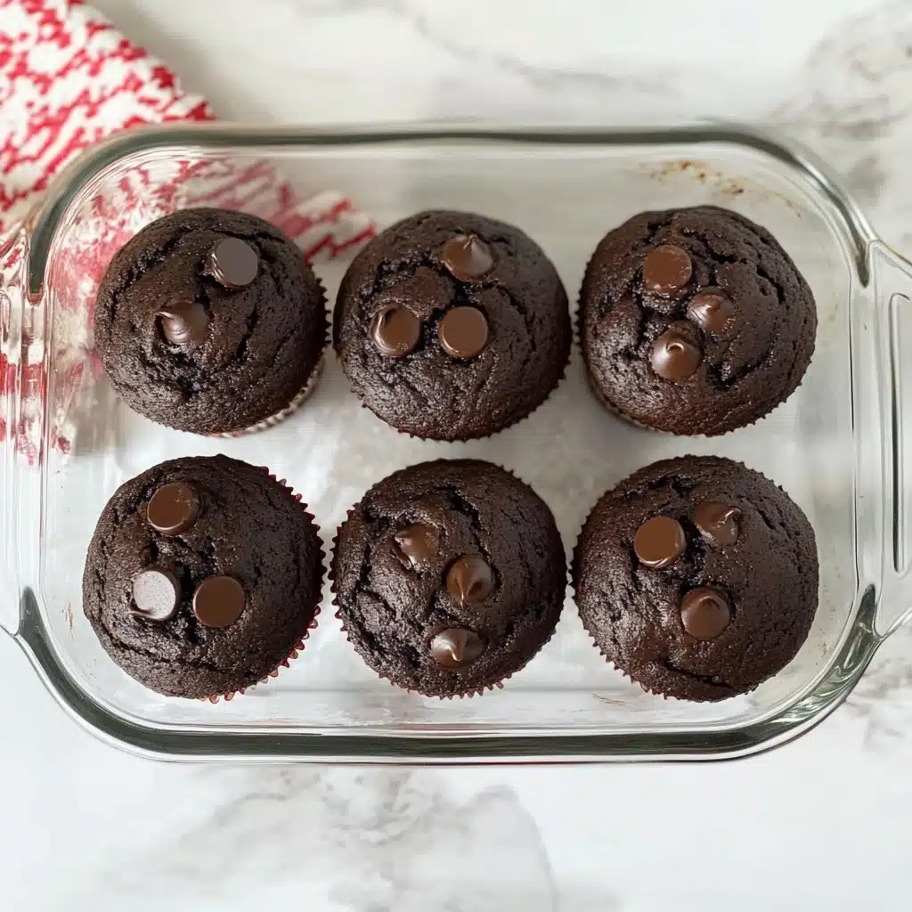 Chocolate Chip Zucchini Muffins Recipe - Recipe Image