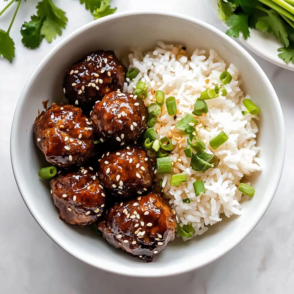 Korean BBQ Meatballs Recipe - Recipe Image