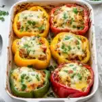 Ground Turkey Stuffed Peppers Recipe