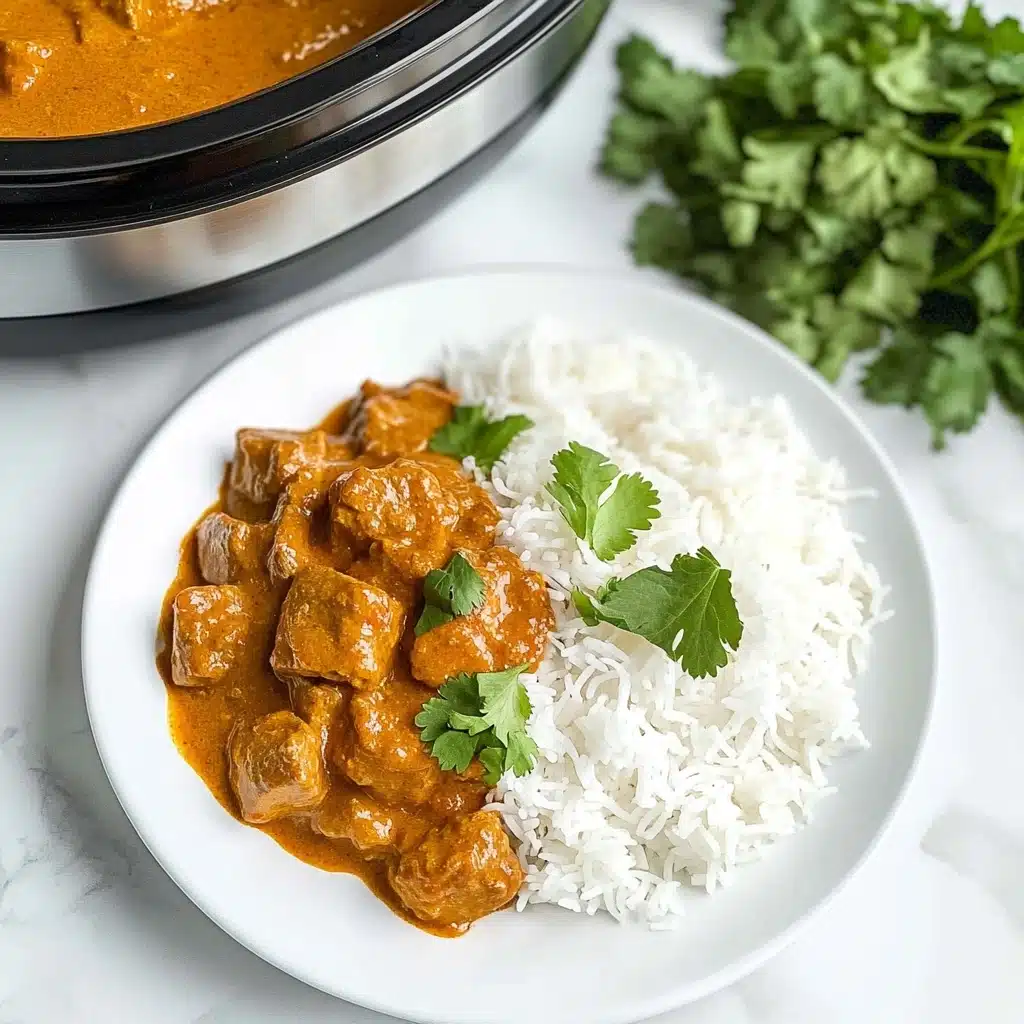 Slow Cooker Butter Chicken Recipe - Recipe Image