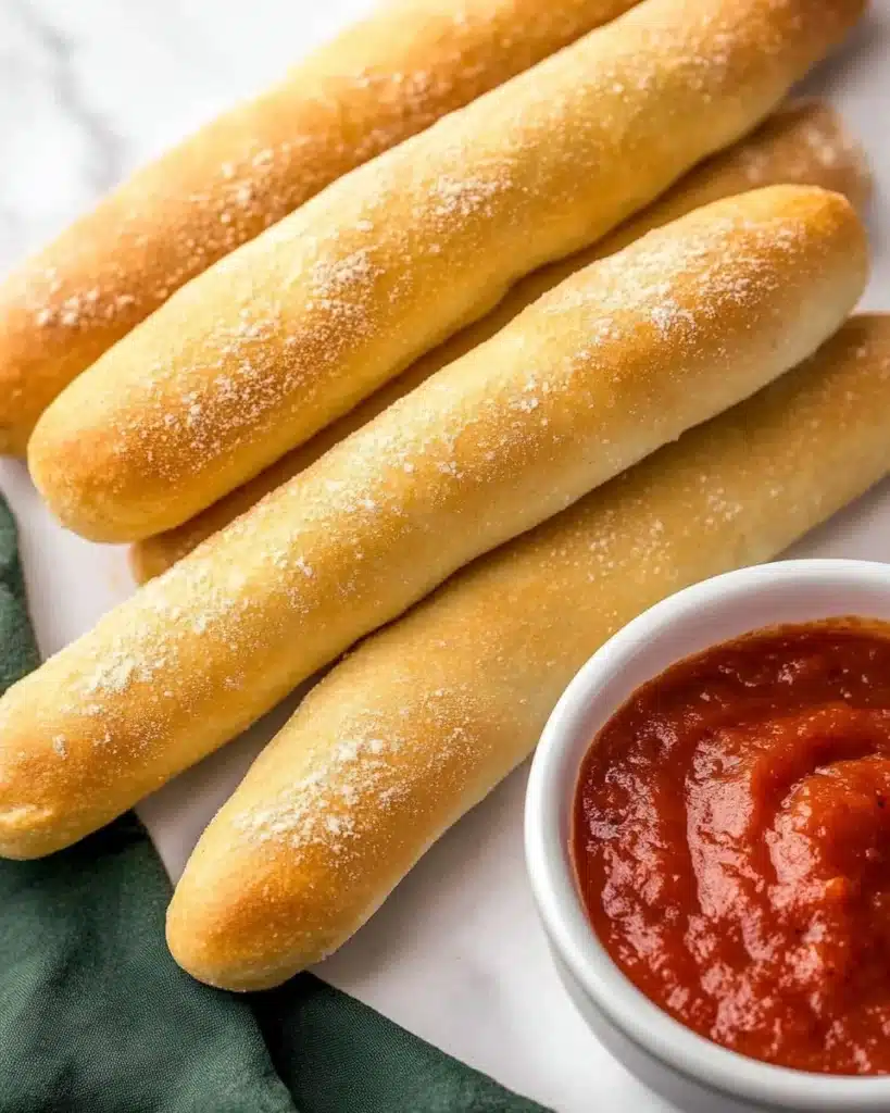 Homemade Olive Garden-Style Breadsticks Recipe