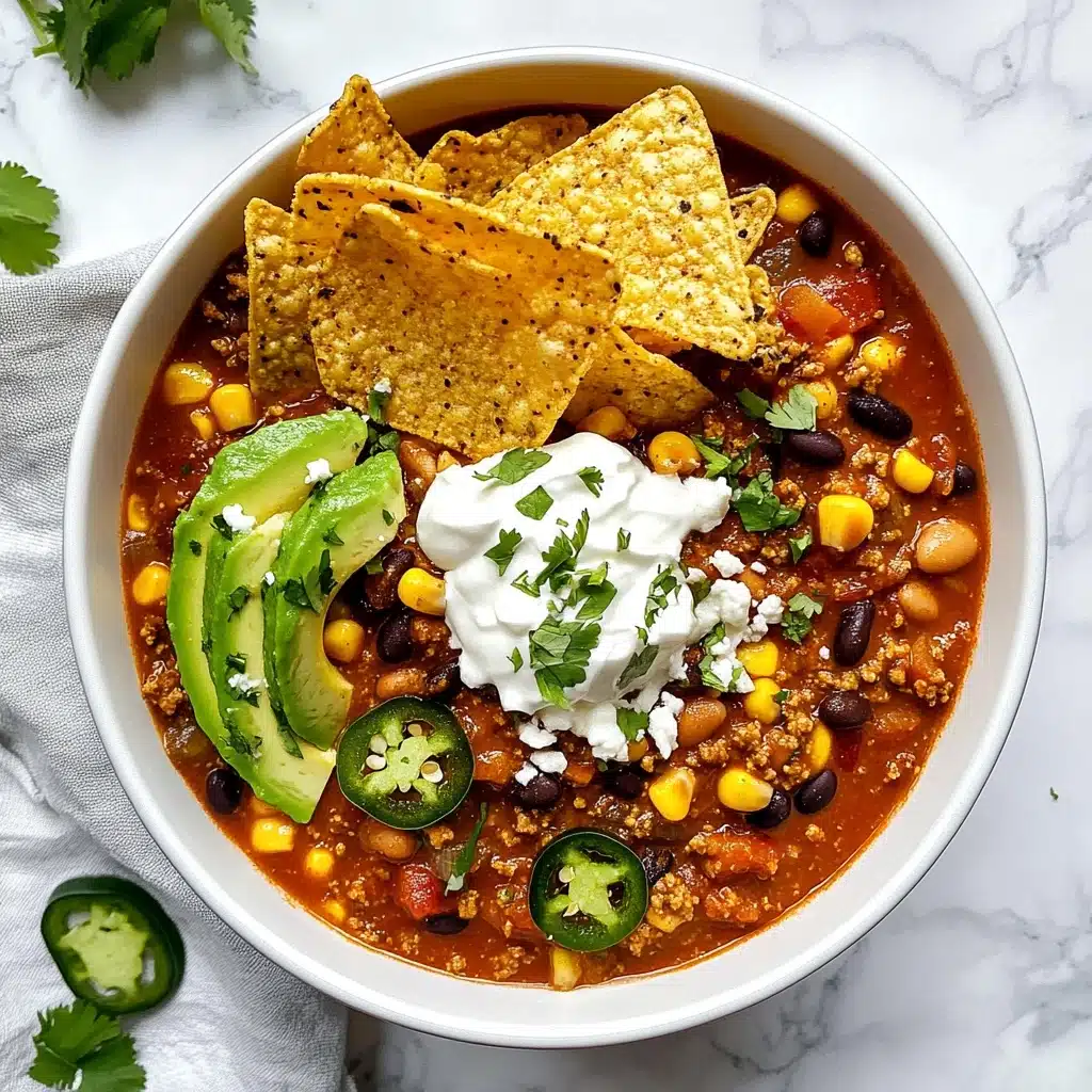 Vegan Black Bean Chili Recipe - Recipe Image