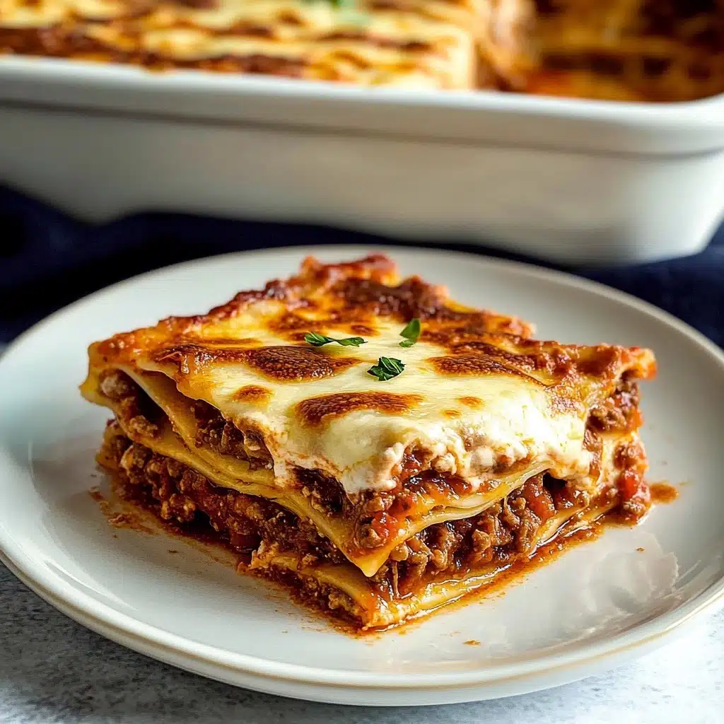 Classic Lasagna with Béchamel Recipe - Recipe Image