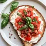 Blistered Cherry Tomato Toast Recipe