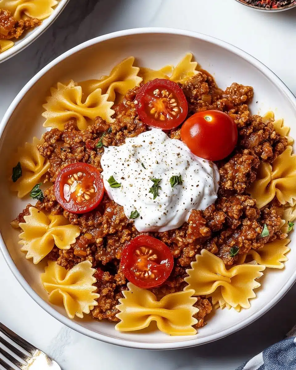Turkish Pasta Recipe
