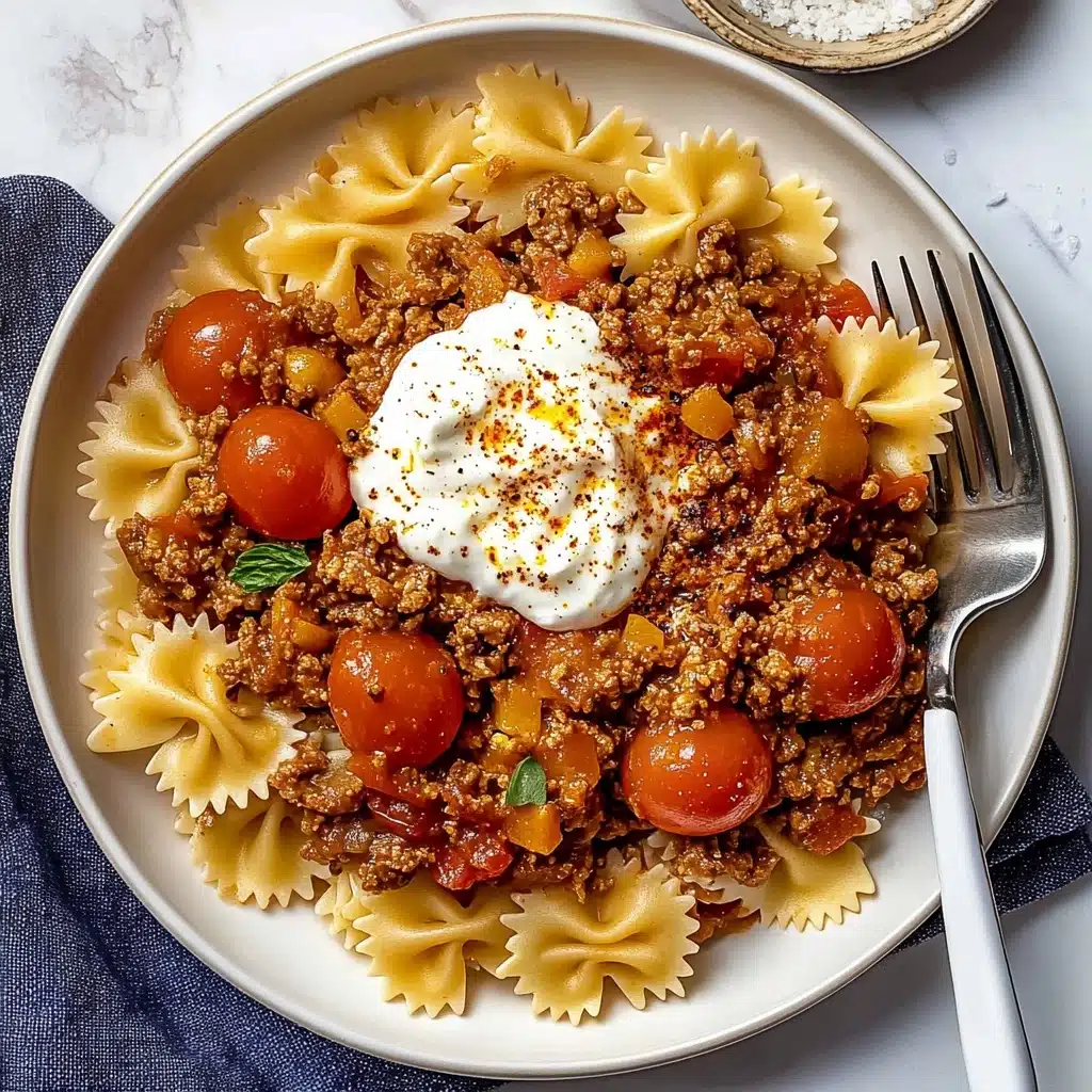 Turkish Pasta Recipe - Recipe Image