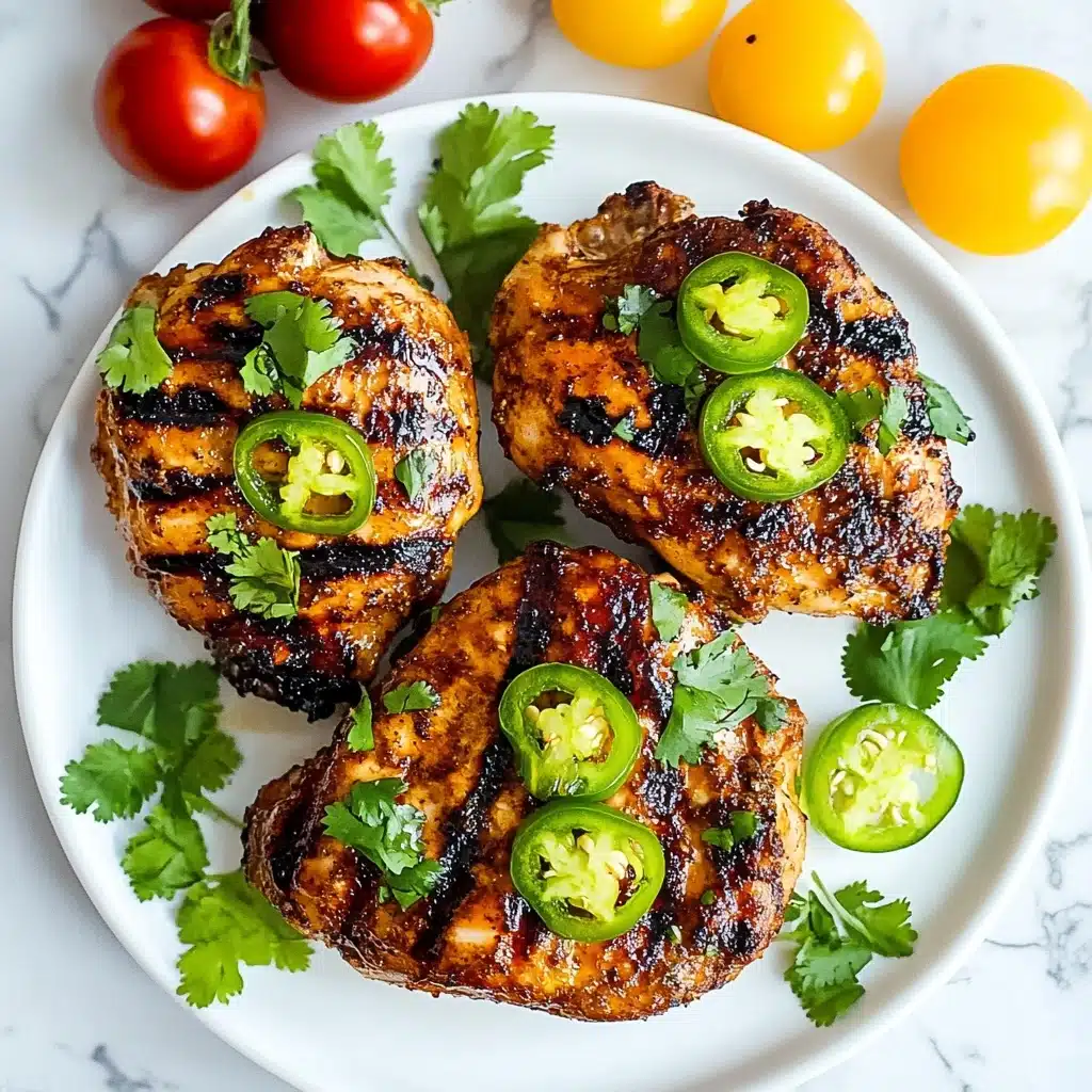 Quick Marinated Grilled Chipotle Chicken Recipe - Recipe Image