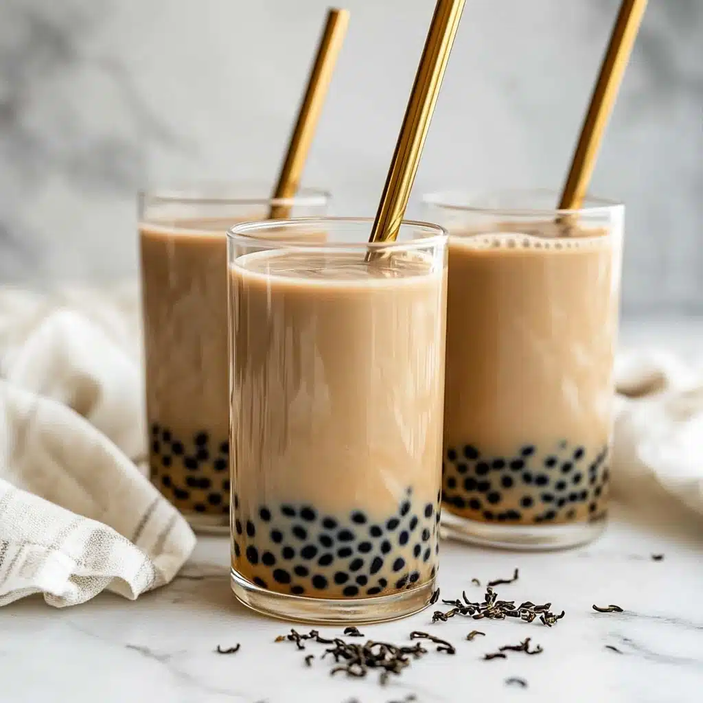 Bubble Tea Drink (Boba Milk Tea) Recipe - Recipe Image
