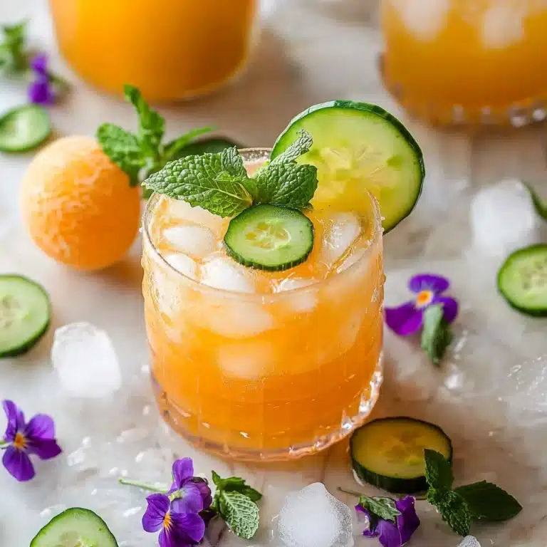 Cucumber Melon Agua Fresca Recipe