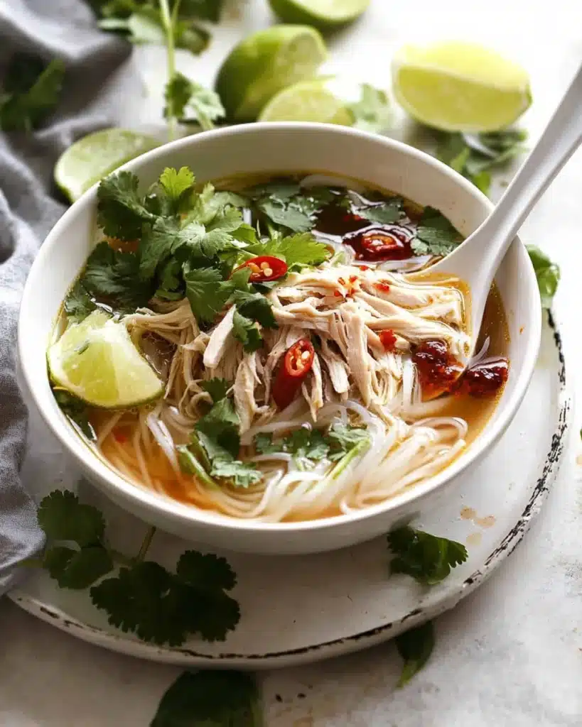 Vietnamese Chicken Pho Soup Recipe