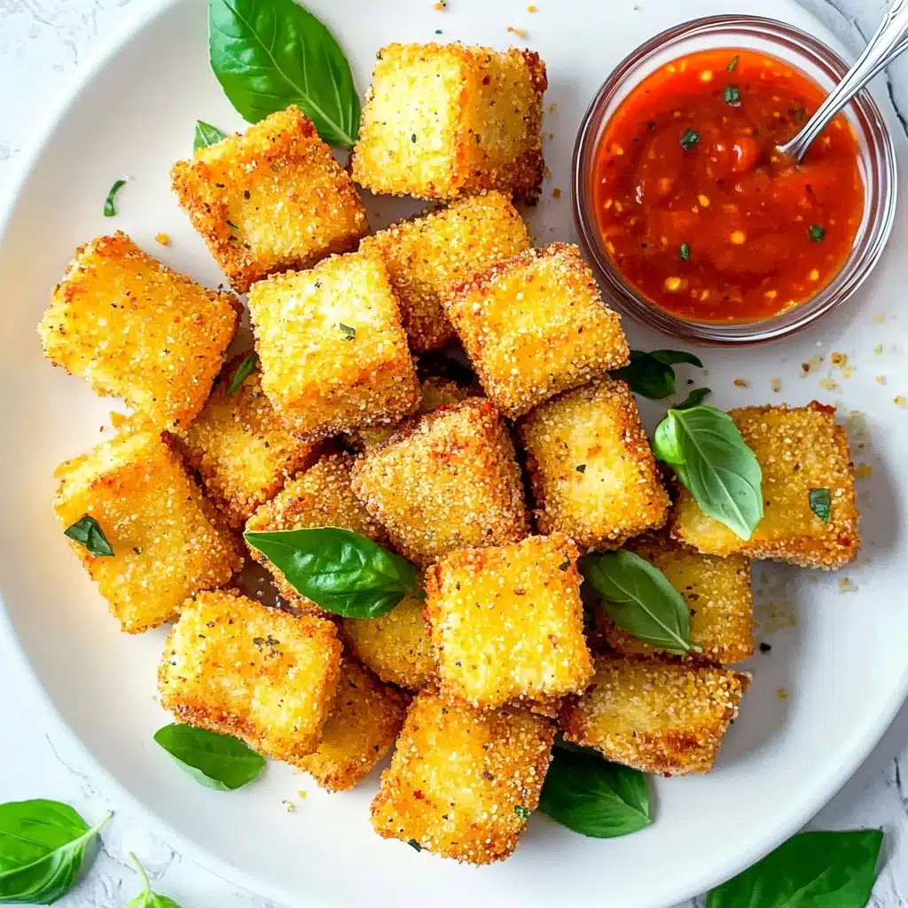 Fried Halloumi Bites with Honey Chili Sauce Recipe - Recipe Image