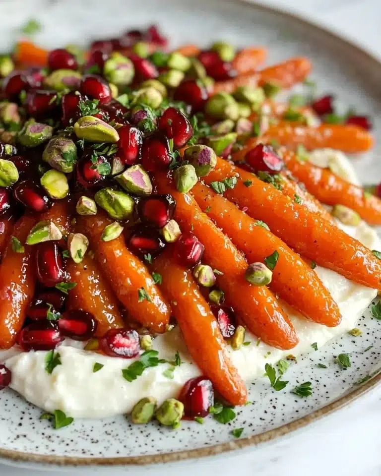 Harissa Honey Roasted Carrots Recipe