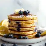 Blueberry Lemon Ricotta Pancakes Recipe