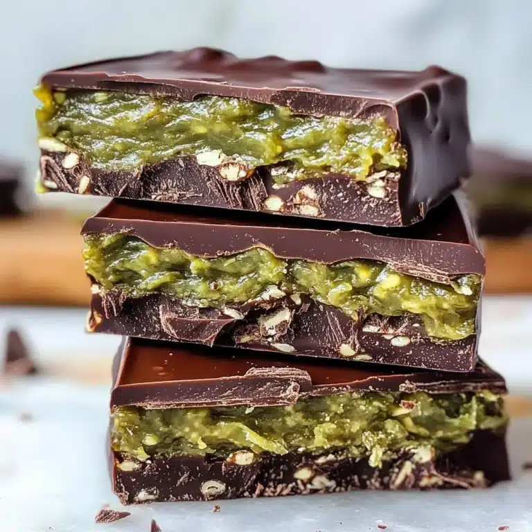 Dubai Pistachio Chocolate Bars Recipe
