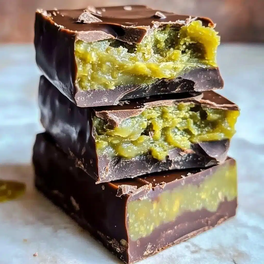 Dubai Pistachio Chocolate Bars Recipe - Recipe Image