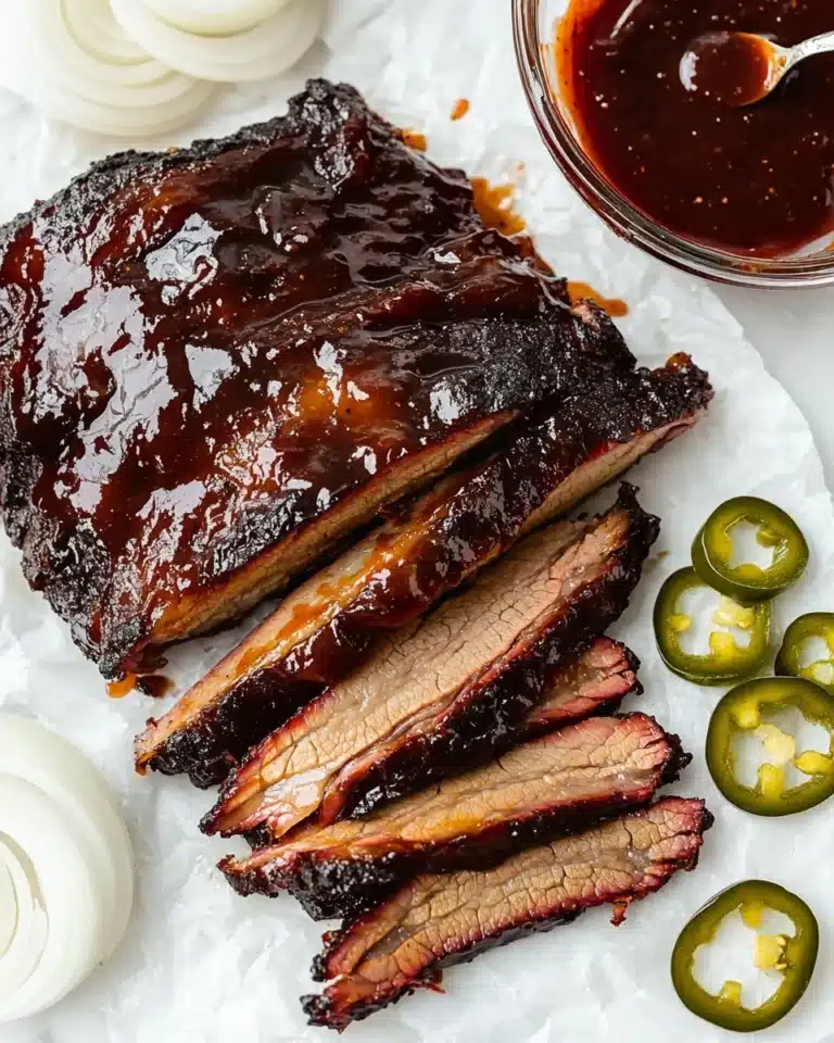 Slow Cooker BBQ Beef Brisket Recipe
