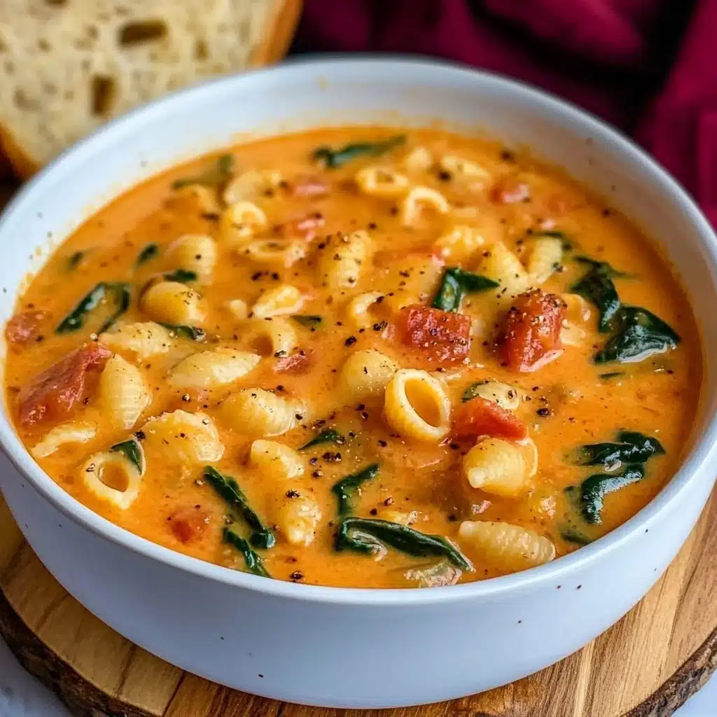 Creamy Tuscan Chicken Soup Recipe - Recipe Image