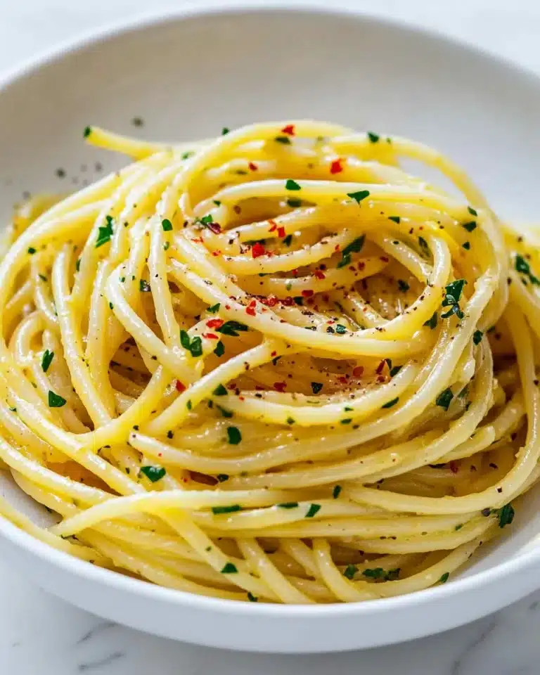 Spaghetti Aglio e Olio Recipe