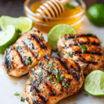 Grilled Chicken Thighs with Jalapeno Honey Lime Marinade Recipe