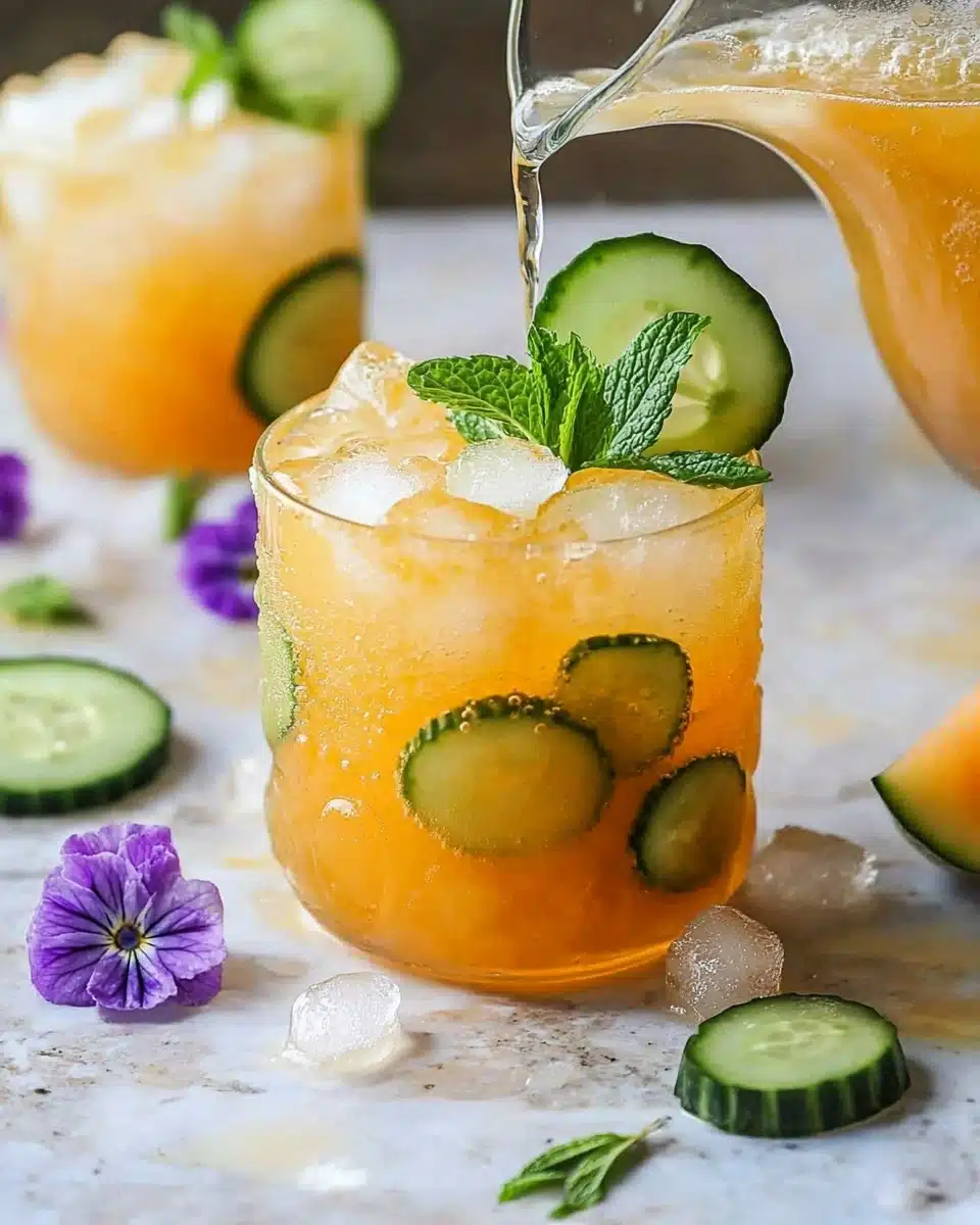 Cucumber Melon Agua Fresca Recipe - Recipe Image