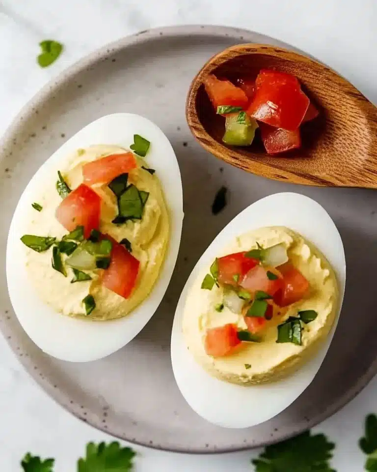 Avocado Deviled Eggs Recipe