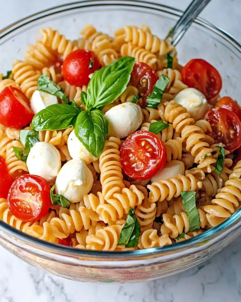 Caprese Pasta Salad Recipe