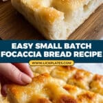 Easy Small Batch Focaccia Recipe