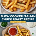 Crispy Polenta Fries with Marinara Dipping Sauce Recipe