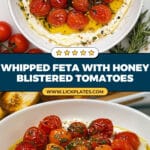 Whipped Feta Dip with Honey and Blistered Tomatoes Recipe