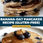 Banana-Oat Pancakes Recipe