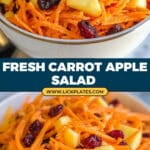 Carrot Apple Salad Recipe