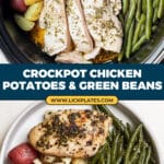 Crockpot Chicken, Potatoes and Green Beans Recipe