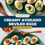 Avocado Deviled Eggs Recipe
