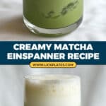 Matcha Einspanner (Cream Top) Recipe