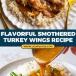 The Best Smothered Turkey Wings Recipe