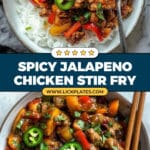 Jalapeno Chicken with Bell Peppers Recipe