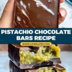 Dubai Pistachio Chocolate Bars Recipe