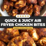 Juicy Air Fryer Chicken Bites Recipe