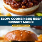 Slow Cooker BBQ Beef Brisket Recipe