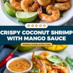 Coconut Shrimp / Prawns with Spicy THAI Mango Sauce Recipe