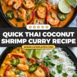 Easy Thai Coconut Shrimp Curry Recipe